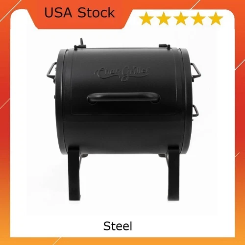 Char-Griller® Portable Pro™ Portable Charcoal Grill and Side Fire Box