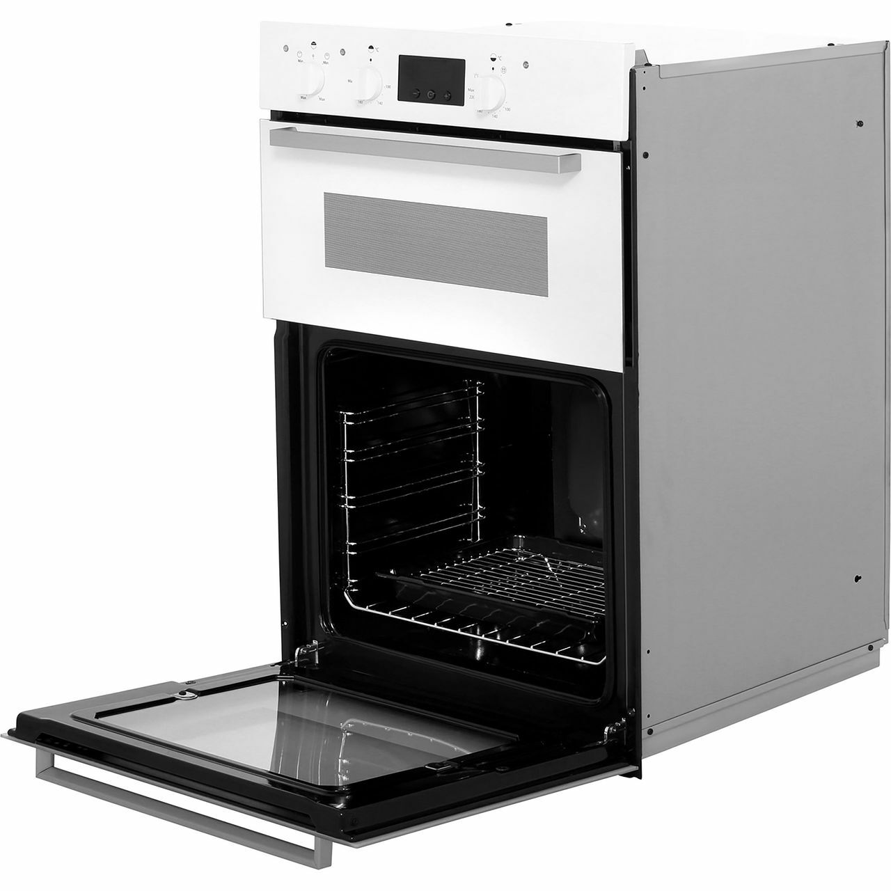 Indesit IDD6340WH Indesit Built In 60cm Electric Double Oven A/A White