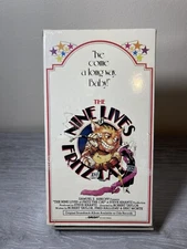THE NINE LIVES OF FRITZ THE CAT-(VHS-1974)WARNER BROTHERS VIDEO-RARE- NEW-SEALED