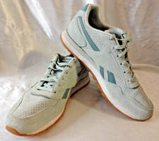 Rebok Classic Green on Light Green Women's Size 9 1/2 Lace up Low Top 121864803