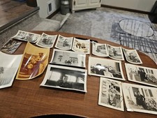 Vintage 36 Photos Snapshot Photo Photograph Military Men War Plane Airplane D6 