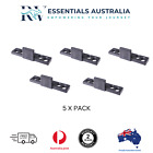 <!--F#f_0-->CUPBOARD & DOOR LOCK STRIKERS 5PACK BLACK 15mm HIGH FOR CARAVAN STRIKER PLATES<!--F/-->