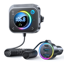 Bluetooth FM Transmitter Car Radio USB Fast Charger Adapter MP3 Player Handsfree