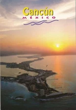 Sunset and Aeria View - Cancun, Quintana Roo, Mexico - pm 2002