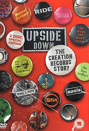Upside Down The Creation Record (DVD) Alan McGee Bobby Gillespie Noel Gallagher