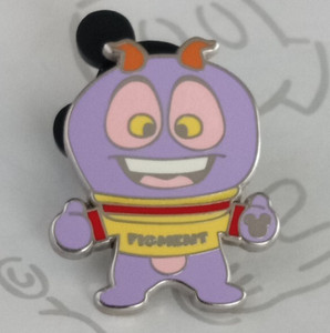 Figment Figmentee Deebees 2011 Hidden Mickey WDW Disney Pin 82355