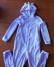 Lavanda Brillante Unicornio Adulto S Polar Cuerpo Completo Pijama Capucha