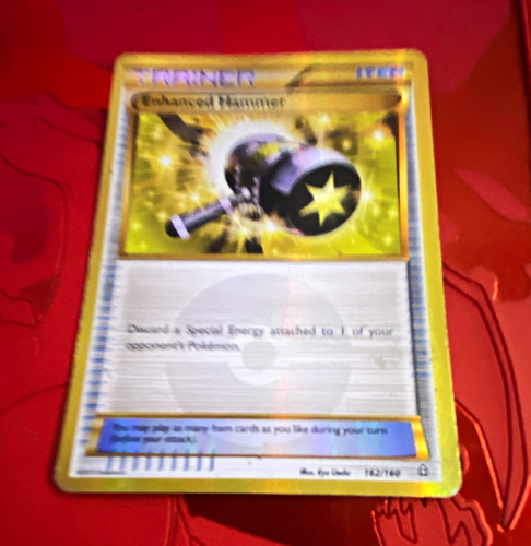 The Pokémon Company Enhanced Hammer 162/160 Holo Secret Rare XY Primal Clash EN