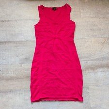 G By Guess Red Dress Sheath Size M Top