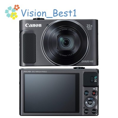 Canon Powershot SX620 HS Compact Digital Camera 25x Optical Zoom Wi-Fi Black