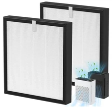 TZ-K2 Replacement Fil-ter Compatible with ToLife TZ-K2 Air Puri-fier  2 Pack