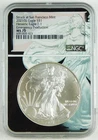 2021 (S) $1 Silver Eagle Ty 1 NGC MS70 Emergency Issue Gem Coin C4843