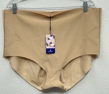 NWT Honeylove MeshSculpt Mid-Waist Seamless Brief Size 3X 3XL Sand Nude