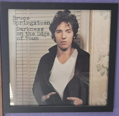 Bruce Springsteen DARKNESS ON THE EDGE OF TOWN  1978 W/ INSERT Vinyl LP COLUMBIA