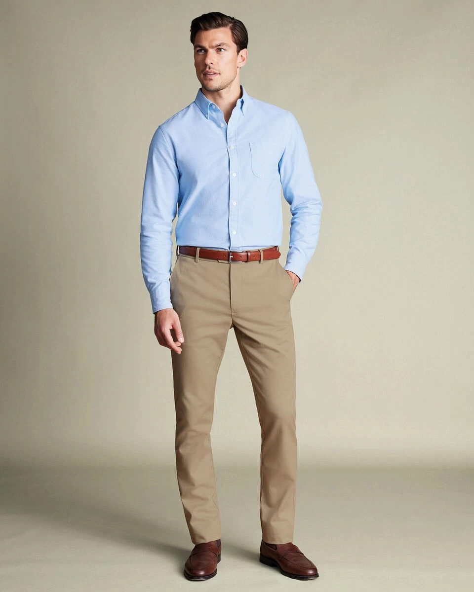 CHARLES TYRWHITT ULTIMATE NON-IRON CHINOS, TAUPE, BRAND NEW
Opens in a new window or tab