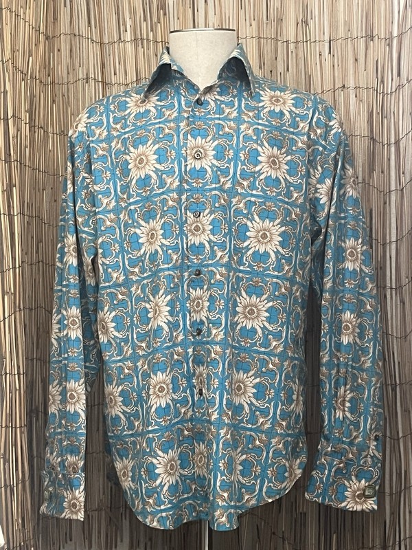 Kuhlman Mens Dress Shirt-French Cuffs-Size 42-100% Cotton