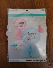 Gender Reveal, Baby Shower Table Decor