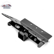 Lower Steel 2 Receiver Hitch Plow Mount For Polaris Ranger 500 570 800 Utv