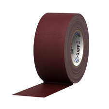 Pro Tapes Premium Grade Gaffer Tape PRO-Gaff : 3 in. x 55 yds. Burgundy 
