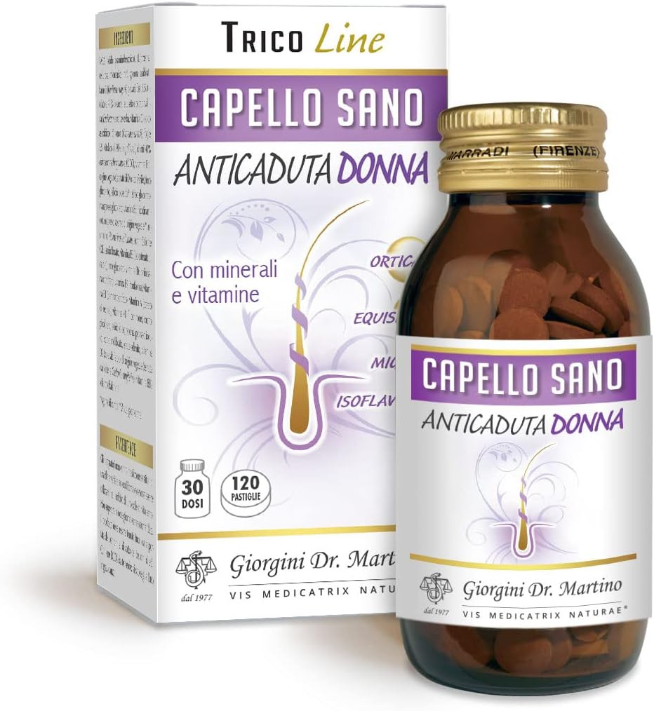 Dr. Giorgini Capello Sano Anticaduta Donna 72g - Rinforzo Naturale Capelli - 3