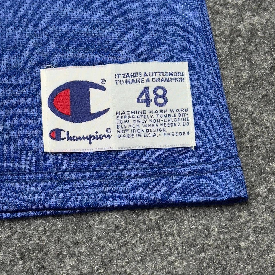 Camiseta deportiva vintage Champion Warriors Latrell Sprewell Signature Auto EE. UU. Hombres 48 XL Foto 2 de 4