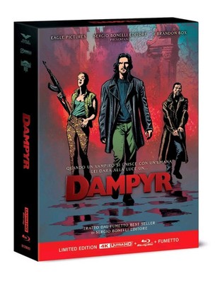 Dampyr 4K Uhd + Blu-Ray Disc + Splicase Comic
