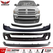 Front Bumper Primed Steel Valance Kit For 2002-2005 Dodge Ram 1500 2500 3500 Front Bumper Primed Steel Valance Kit For 2002-2005 Dodge Ram 1500 2500 3500