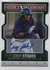 2014 Panini Elite Extra Edition 10/25 Troy Stokes Jr #78 Auto g1z