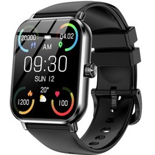 Smartwatch for Men Women, 1.83" HD Touchsreen, 130 Sports Modes, Bluetooth  ...