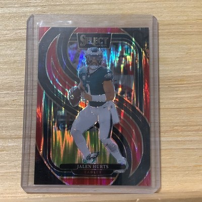 2024 Panini Select - Premier Level Jalen Hurts #165 Red Shock Prizm /249 A-6