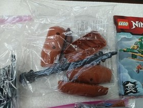 Ninjago LEGO 70605 Misfortune's Keep Box Manual 1 Sealed Bag (incomplete) No Fig