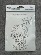 Heartfelt Creations HCPC 3410 Decorative Basket PreCut Stamp Set Made in USA