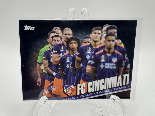 2022 Topps MLS FC Cincinnati #114 Black Icy Foil /10