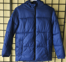 Old Navy Unisex Puffer Hooded Zipper Jacket Size L 10-12 Great Condition