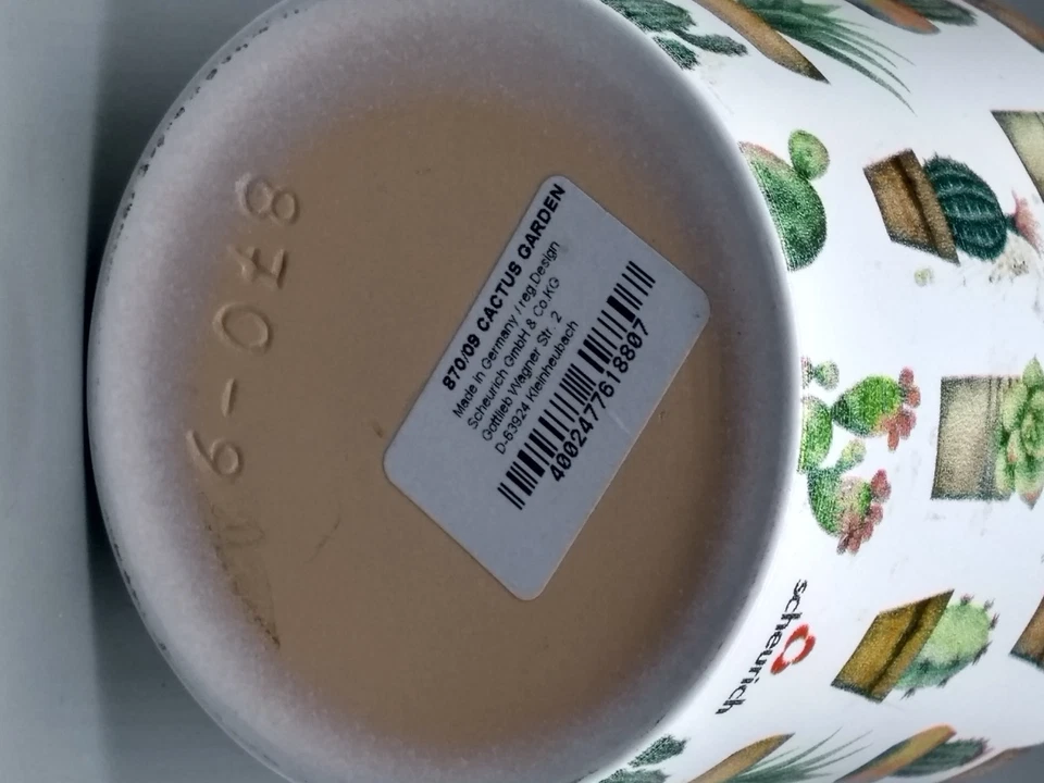 Scheurich Cactus Garden Übertopf (leer) Keramik Made in Germany - Bild 4 von 4