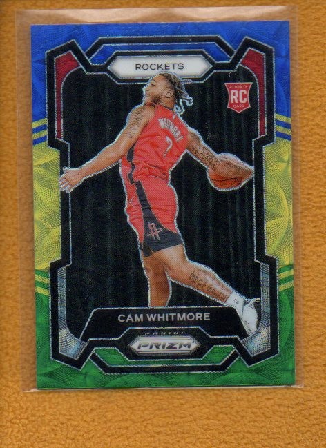 Cam Whitmore 2023-24 Panini Prizm Rookie Choice Blue Yellow Green Prizm #129
