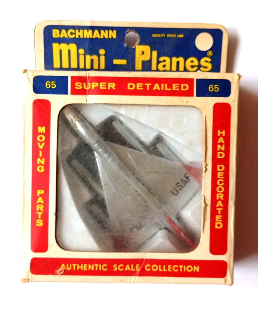 Vintage Bachmann Mini-Planes B-58 Hustler Model #65 | eBay