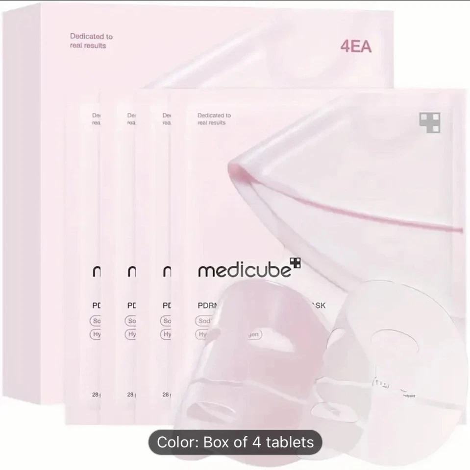 Medicube PDRN Pink Collagen Gel Mask (4 Sheets) Facial Mask & Korean SkinCare - Image 3 of 3