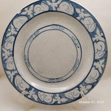 The Potting Shed Repro Dedham Pottery Dinner Plates 11 inches