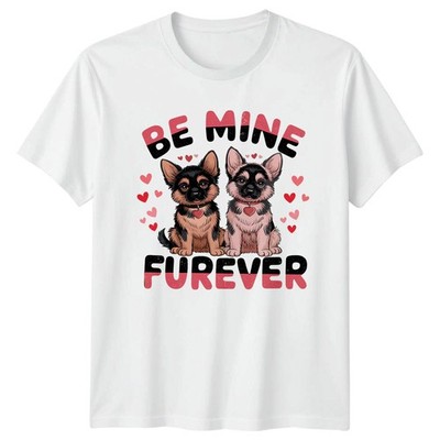 Deutscher Schäferhund Welpen Hunde Herren T-Shirt Damen Tee Grafik Unisex Top