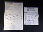 GI JOE U.S.S. FLAGG AIRCRAFT CARRIER ORIGINAL INSTRUCTION SHEET