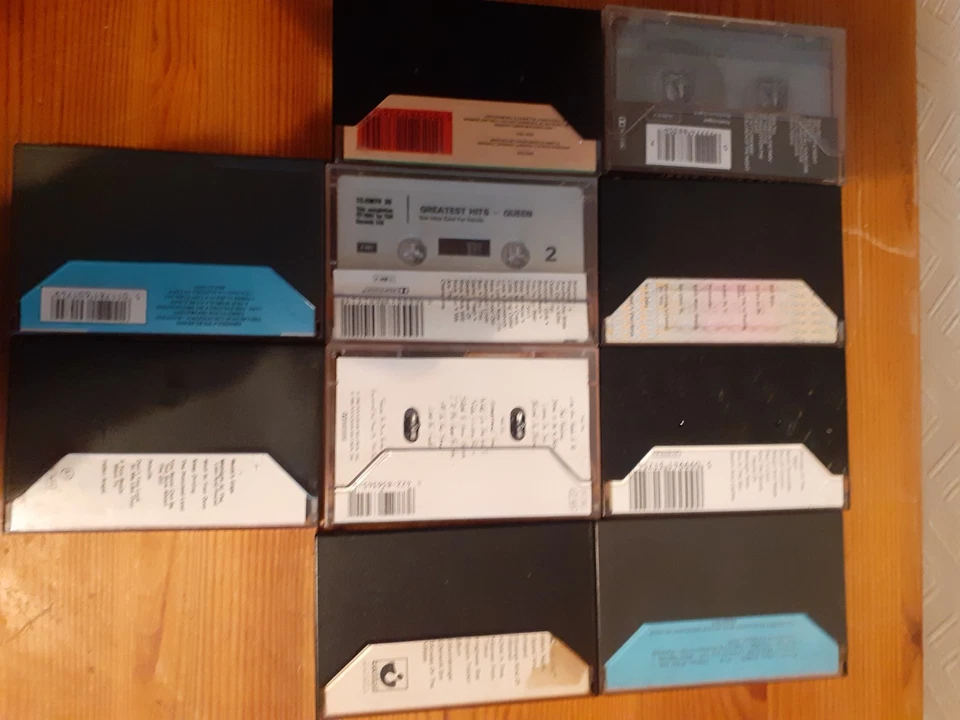 Cassette Tape Bundle - Rock Ten Cassettes Black Sabbath Queen Saxon Etc - Image 3 of 4