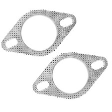 Pxobiug 2 Pcs Car Exhaust Gasket 2.5-inch 2-bolt Reinforced High 2.5 Inch Pxobiug 2 Pcs Car Exhaust Gasket 2.5-inch 2-bolt Reinforced High 2.5 Inch