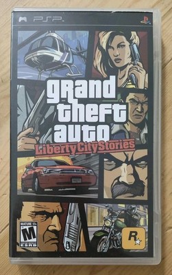 GTA Grand Theft Auto Liberty City Stories - Sony PSP - NTSC - Mit Karte  