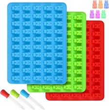3 Stück Gummibärchen Form,Bonbon Formen Sil...