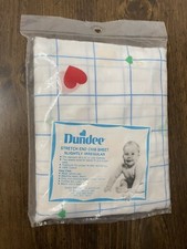 Vintage Dundee Fitted Crib Sheet Primary Colors Hearts