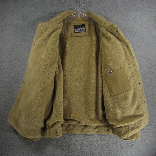 Outdoor Fashion American Legend XL Jacket Mens Coat Brown Tan Fleece Lined - 第 8/10 張圖片