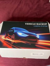 HD Car Rear View Backup Camera License Plate Waterproof Night Vision Wide Angle