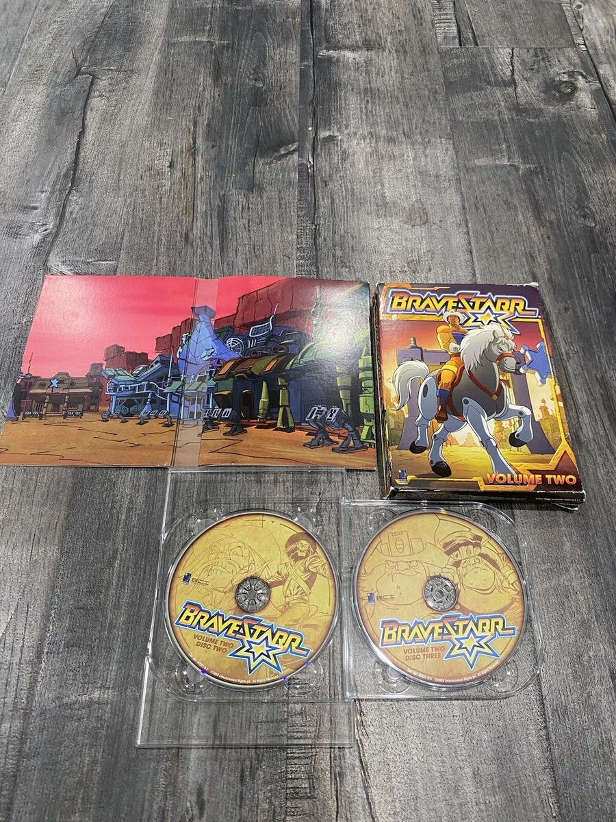 キッズ・ファミリー Very Rare OOP Bravestarr Complete DVD