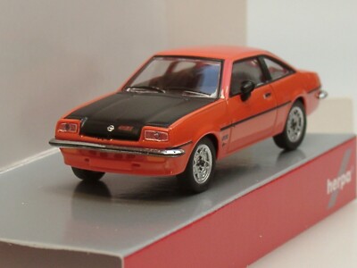 Herpa Opel Manta B, orange-rot - 024389-007 - 1:87 Neuheit